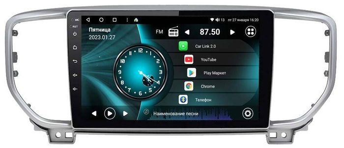 Магнитола для KIA Sportage 2018-2021 - Vaycar VA27-1143 на Android 13, 4G SIM-слот