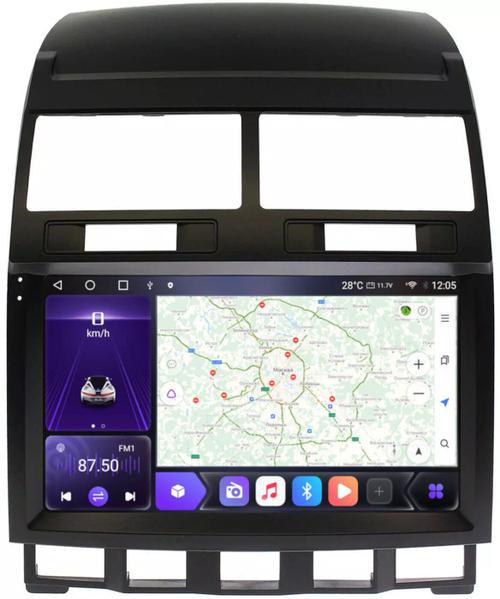 Магнитола для Volkswagen Touareg 2002-2010 - Kuberg OL-9106 QLed+2K, Android 12, TS10,  CarPlay, 4G SIM-слот