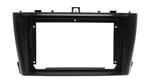 Комплект рамки с разъёмами 9" Toyota Avensis 270 2008-2015 черная
