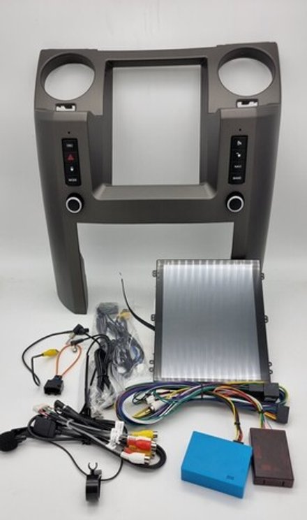 Магнитола для Land Rover Discovery 2005-2009 (DENSO) - Kuberg NH-R1006 ("Тесла-Стиль") монитор 9.7" на Android 10, 4ГБ+64ГБ, 4G SIM-слот