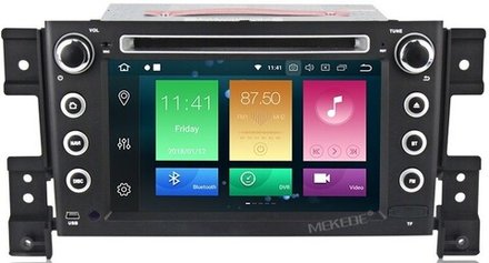 Магнитола для Suzuki Grand Vitara 2005-2016 - Kuberg MKD-S768-P6N на Android 11, 6-ТУРБО ядер, 4ГБ-64ГБ