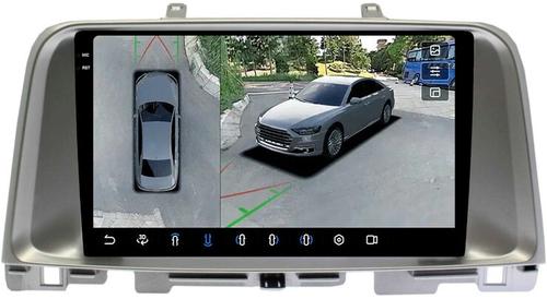 Магнитола для KIA Optima 4 2016-2020 - FarCar BX9-360-7091-9S монитор 9.5" 2K QLED на Android 13, 6Гб+128Гб, CarPlay, 4G SIM-слот, 4 камеры в комплекте