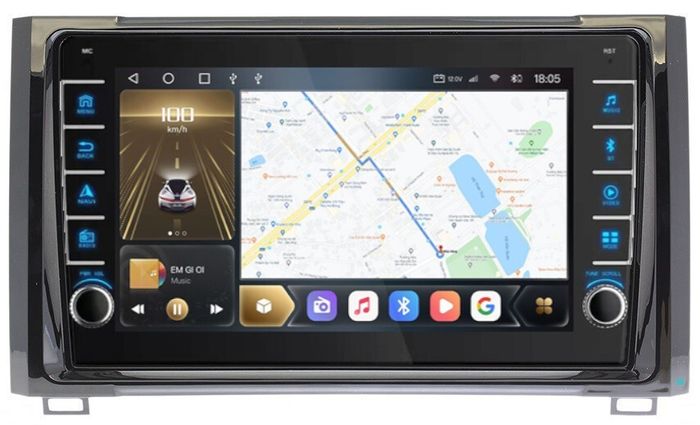 Магнитола для Toyota Tundra 2 2013-2022 - Kuberg OL-9429 (кнопки и крутилки), Android 12, TS10, CarPlay, 4G SIM-слот