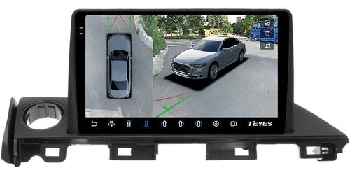Магнитола для Mazda 6 GJ 2015-2018 - Teyes CC3-2K-360 на Android 10, 2K QLED, 6Гб+128Гб, CarPlay, 4G SIM-слот, 4 камеры в комплекте