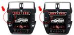 Магнитола для Toyota Land Cruiser Prado 150 2014-2017 - Kuberg SP-12104-S9 ("Тесла-стиль") на Android, SIM-слот