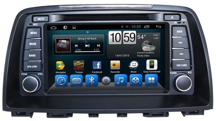 Магнитола для Mazda 6 2012-2014 - Kuberg KR-8074-S9 на Android 8, 8-ЯДЕР, 4ГБ-64ГБ, SIM-слот