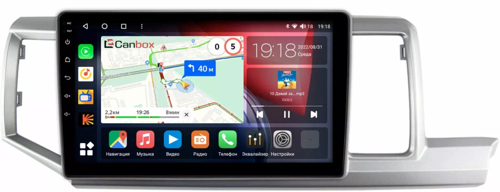 Магнитола для Honda Stepwgn 4 2009-2015 (правый руль) - Canbox 10-1139 Qled, Android 10, ТОП процессор, SIM-слот