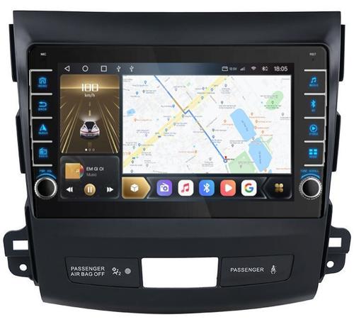 Магнитола для Mitsubishi Outlander XL, Peugeot 4007, Citroen C-Crosser - Kuberg OL-9636 (кнопки и крутилки), Android 12, TS10, CarPlay, 4G SIM-слот