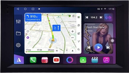 Магнитола для Mercedes-Benz Actros MP4, Arocs - FarCar BM9-9631 монитор 9.5" QLED на Android 14, TS10, 4+32Гб, CarPlay, 4G SIM-слот