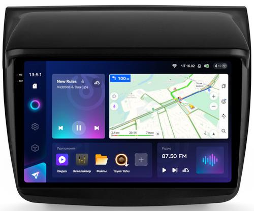Магнитола для Mitsubishi L200 4 2006-2015, Pajero Sport 2 2008-2015 - Teyes CC3-2K QLed Android 10, ТОП процессор, SIM-слот, CarPlay