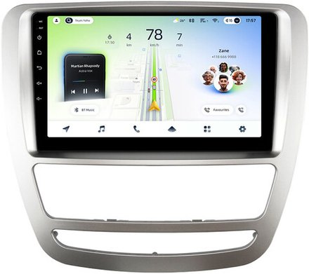 Магнитола для Sollers ST6 (ШГУ монохром), JAC T6 - Teyes CC4L монитор 9" IPS на Android 14, Snapdragon 662, CarPlay, 4G SIM-слот