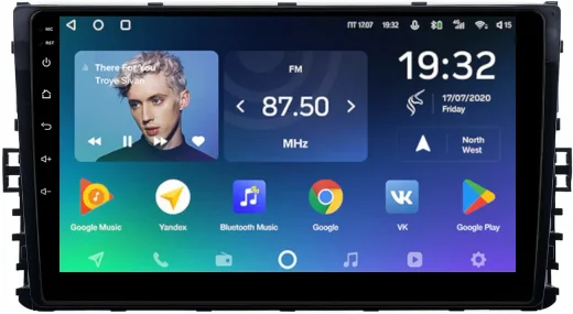 Магнитола для VW Jetta 7, Teramont, Taos, Multivan/Caravelle 2020+, Tiguan 2, Passat B8 - Teyes CC2 PLUS Android 10, ТОП процессор, 4-64, SIM-слот