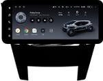 Магнитола для Subaru Legacy 5, Outback 4 2009-2014 (правый руль, рамка черный глянец) - Teyes LUX ONE ROUND монитор 12.3" 2K QLED на Android 10, Быстрая, CarPlay, 4G SIM-слот