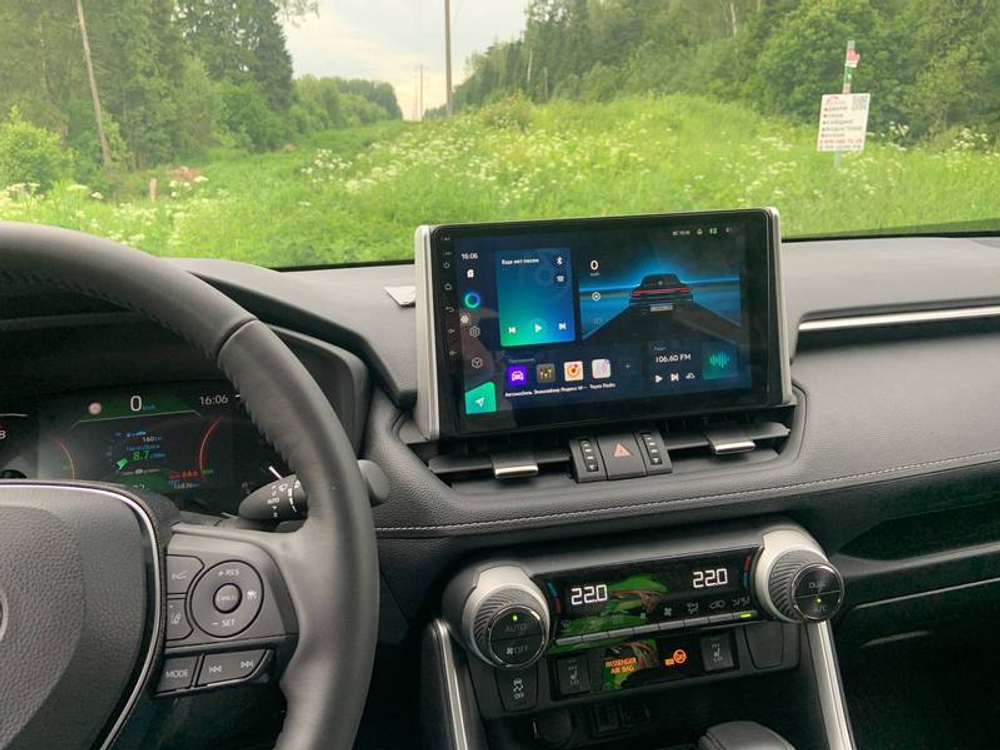 Магнитола для Toyota RAV4 50 2019-2024+ (рынок РФ и ОАЭ) - Teyes CC3L на Android 10, 8-ядер, CarPlay, 4G SIM-слот