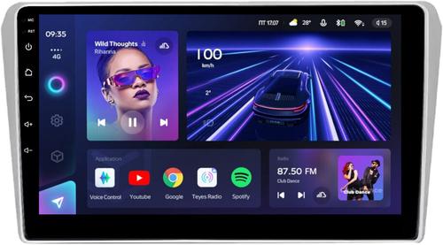 Магнитола для Toyota Avensis T250 2003-2009 (рамка серебро) - Teyes CC3L на Android 10, 8-ядер, CarPlay, 4G SIM-слот