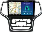 Магнитола для Jeep Grand Cherokee WK2 2013-2021 (взамен 8.4" экрана) - Kuberg EW-1076-2 QLed 10" монитор на Android 12, Быстрая, CarPlay, 4G SIM-слот
