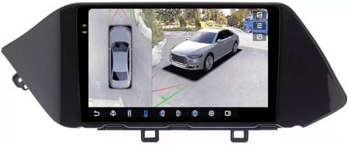 Магнитола для Hyundai Sonata 8 2020+ - FarCar BX1212M-360 монитор 10.36" 2K QLED на Android 13, 6Гб+128Гб, CarPlay, 4G SIM-слот, 4 камеры в комплекте