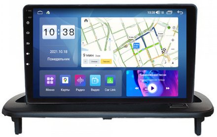 Магнитола для Volvo S40/V50 2004-2012, C30 2006-2012 - Parafar PF187UHD на Android 13, QLED, ТОП процессор, 8Гб+128Гб, CarPlay, 4G SIM-слот