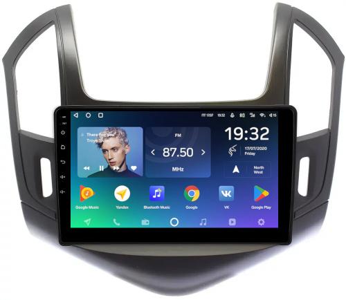 Магнитола для Chevrolet Cruze 1 2012-2015 (рамка черная) - Teyes CC2 PLUS Android 10, ТОП процессор, 4-64, SIM-слот