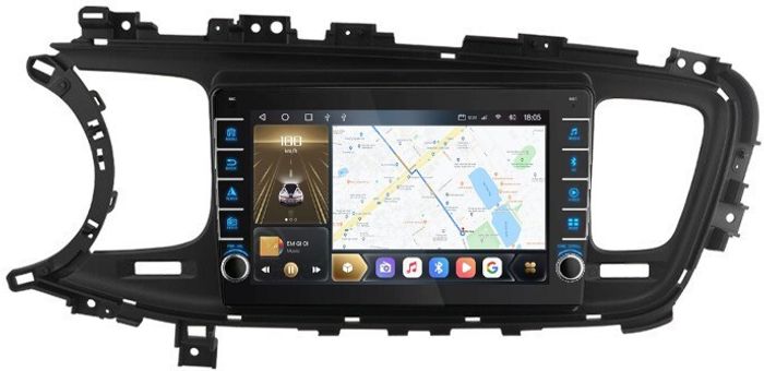 Магнитола для KIA Optima 3 2013-2015 TF - Kuberg OL-9782 (кнопки и крутилки), Android 12, TS10,  CarPlay, 4G SIM-слот