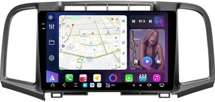 Магнитола для Toyota Venza GV10 2008-2016 (без JBL) - FarCar GX3047M монитор 9.5" 2K QLED на Android 14, TS20, 6+128Гб, CarPlay, 4G SIM-слот