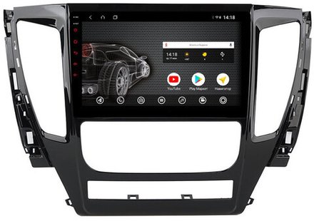 Магнитола для Mitsubishi Pajero Sport 3 2016-2021 (АКПП) - AK335R9-MTK Android 10, 8-ядер, 2Гб-32Гб