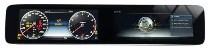 Магнитола для Mercedes-Benz E-класс (W213) 2016-2018 NTG 5.5 - Kuberg MRW-M1202 мониторы 12.3", Android 12, 8Гб+128Гб, 4G SIM-слот, CarPlay