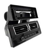 Магнитола для BMW X5 E53 2000-2006, 5 E39 (все комплектации) - Teyes LUX ONE ROUND (рамка с кнопками и крутилками) - монитор 12.3" 2K QLED на Android 10, CarPlay, 4G SIM-слот