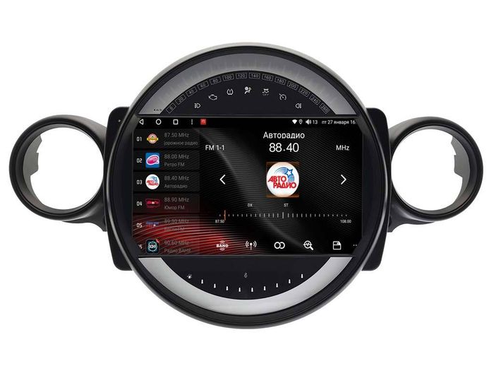 Магнитола для Mini Cooper 2007 - 2015 - Vaycar VA07-1707 на Android 13, 8-ядер, 2Гб-32Гб, 4G SIM-слот