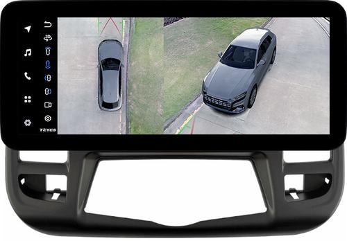 Магнитола для Nissan Teana J32 2008-2013 (ШГУ цветной, рамка тип 3) - Teyes LUX ONE 360 монитор 12.3" 2K QLED на Android 10, 6+128Гб, CarPlay, 4G SIM-слот, 4 камеры в комплекте