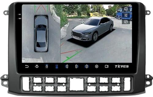 Магнитола для ГАЗ Газель НН 2019+, Соболь НН 2022+ (рамка черная) - Teyes CC3-2K-360 монитор 10.36" 2K QLED на Android 10, 6+128Гб, CarPlay, 4G SIM-слот, 4 камеры в комплекте