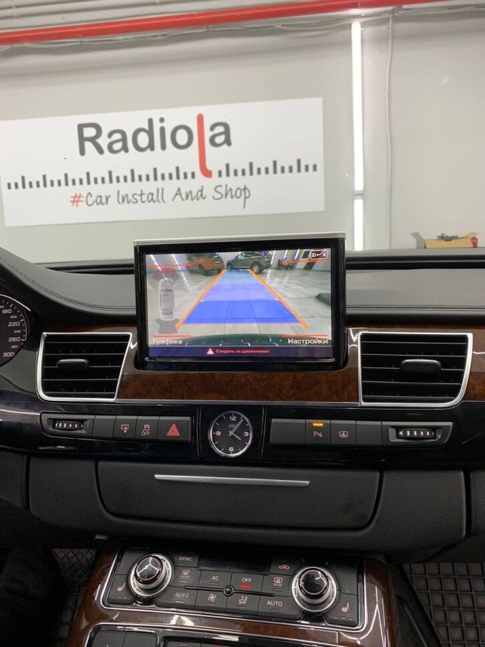 Магнитола для Audi A8 2010-2017 - RDL-1608 выезжающий монитор 8.4" на Android 12, 8Гб+128Гб, CarPlay, 4G SIM-слот
