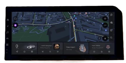 Магнитола для Toyota Land Cruiser Prado 250 2023+ - Kuberg ZH-T1226 на Android 12, 8Гб+128Гб, 4G SIM-слот, CarPlay