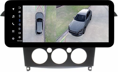Магнитола для Ford S-Max, Galaxy 2 2006-2015 (кондиционер) - Teyes LUX ONE 360 монитор 12.3" 2K QLED на Android 10, 6Гб+128Гб, CarPlay, 4G SIM-слот, 4 камеры в комплекте