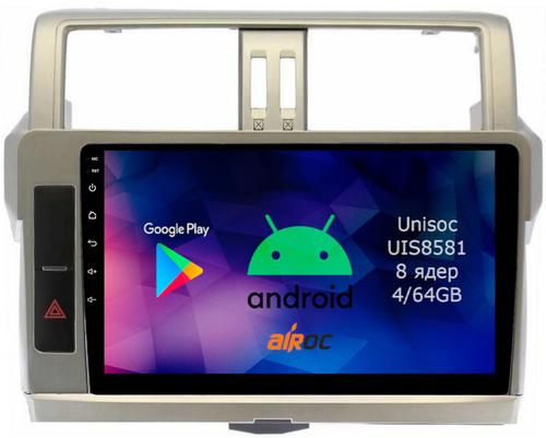 Магнитола для Toyota Land Cruiser Prado 150 2014-2017 - Airok RM-1116 Android 12, 8-ядер, 4/64Гб, SIM-слот