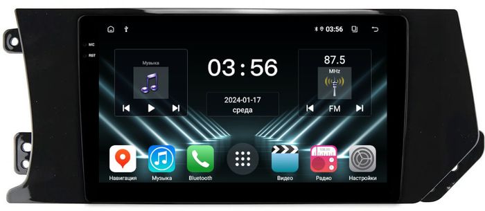 Магнитола для Haval F7, F7x 2019-2022 - FarCar S280 монитор 9.5" IPS на Android 13, CarPlay