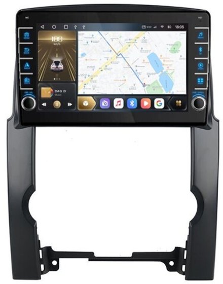 Магнитола для KIA Sorento XM 2009-2012 - Kuberg OL-1748 (кнопки и крутилки), Android 12, TS10, CarPlay, 4G SIM-слот