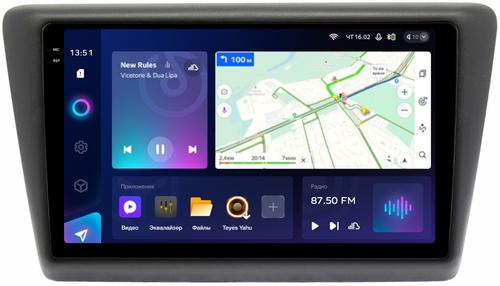 Магнитола для Skoda Rapid 1 2012-2020 (рамка тип 2) - Teyes CC3-2K на Android 10, 2K QLED, ТОП процессор, CarPlay, 4G SIM-слот