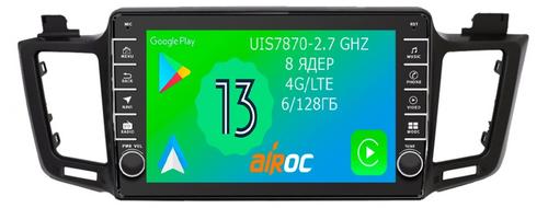Магнитола для Toyota RAV4 XA40 2012-2019 - Airoc AB-1110 (кнопки и крутилки), Android 13, TS20, 6/128Гб, SIM-слот, CarPlay