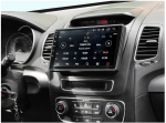 Магнитола для KIA Sorento 2 XM 2012-2020 c экраном климата снизу (рамка-накладка) - Kuberg OL-9870 (XM, рестайл) QLed+2K, Android 13, TS20, CarPlay, 4G SIM-слот