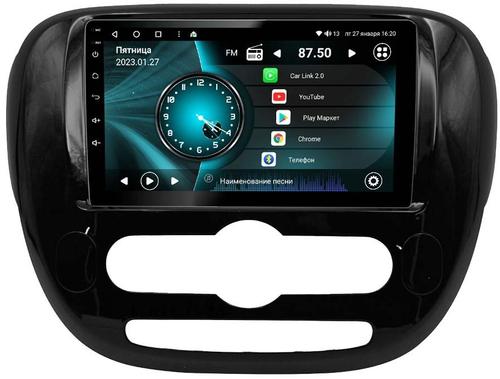 Магнитола для KIA Soul 2014-2019 (климат, рамка глянец) - Vaycar VA27-526A на Android 13, 4G SIM-слот