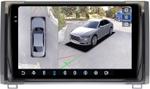 Магнитола для Toyota Tundra 2 2013-2022 - FarCar BX9-360-8299 монитор 9.5" 2K QLED на Android 13, Быстрая, CarPlay, 4G SIM-слот, 4 камеры в комплекте