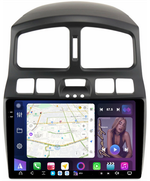 Магнитола для Hyundai Santa Fe 1 Classic 2000-2013 - FarCar XXL3048M монитор 9.5" 2K QLED на Android 14, TS20, 8+256Гб, CarPlay, 4G SIM-слот