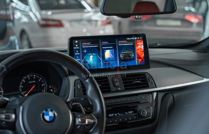 Магнитола для BMW 3-серия F30 2012-2016, 4-серия F36, F32 NBT - RDL-1213-L монитор 12.3" на Android 13, 8+128Гб, CarPlay, 4G SIM-слот