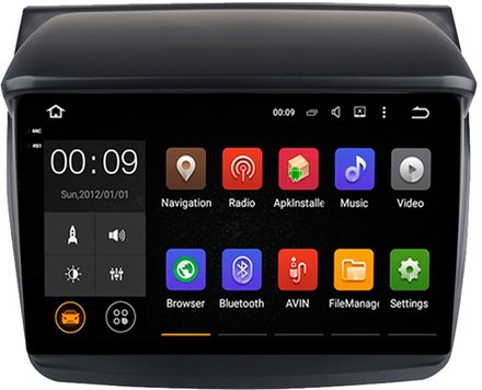 Магнитола для Mitsubishi L200, Pajero Sport 2006-2016 - AIROC 2K RX-2605 Android 13, QLed+2K, ТОП процессор, 8/128, CarPlay, SIM-слот