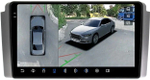 Магнитола для SsangYong Rexton 1 Y200 2002-2007 - FarCar BX3270M-360 монитор 9.5" 2K QLED на Android 13, 6Гб+128Гб, CarPlay, 4G SIM-слот, 4 камеры в комплекте