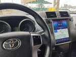 Магнитола для Toyota Land Cruiser Prado 150 2013-2017 - Teyes TPRO 2 монитор 9.7" QLED в стиле "Тесла" на Android 10, TS10, 4G SIM-слот