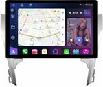 Магнитола для Toyota Camry 50 2011-2014 (рамка серебро 10) - FarCar BX877 монитор 13" 2K QLED на Android 13, TS10, 6+128, CarPlay, 4G SIM-слот
