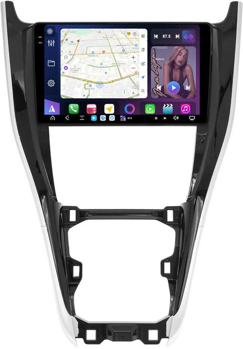 Магнитола для Toyota Harrier 3 XU60 2013-2017 (большая рамка) - FarCar XXL10-9534F1 монитор 10.36" 2K QLED на Android 14, TS20, 8+256Гб, CarPlay, 4G SIM-слот