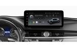 Магнитола для Lexus ES200, ES250, ES350 2015-2018 (джойстик - шайба) - Teyes LUX ONE ROUND монитор 12.3" 2K QLED на Android 10, Быстрая, CarPlay, 4G SIM-слот